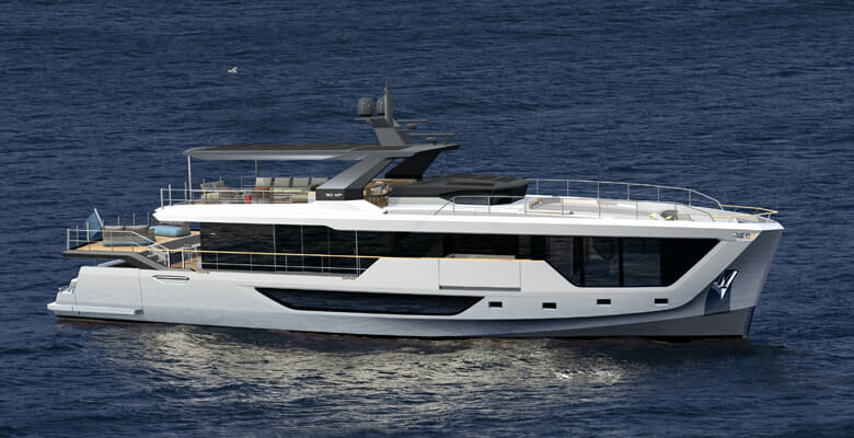 the Numarine 30XP megayacht