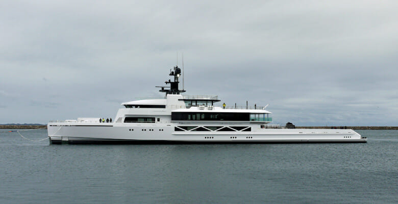 the Silver Yachts superyacht GlobalFast