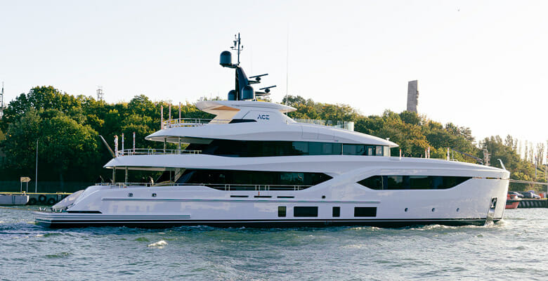 Conrad Shipyard's Ace megayacht