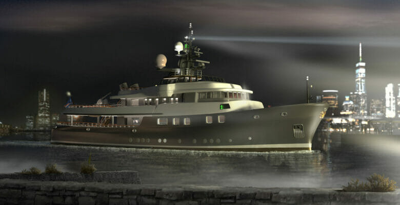 the EXO 144 yacht from superyacht studio LP Design
