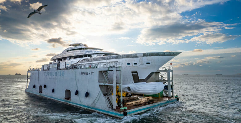 Among the other previously revealed details, the Turquoise Yachts Toro superyacht