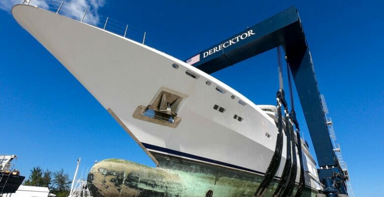 Coral Ocean superyacht at Derecktor Ft. Pierce