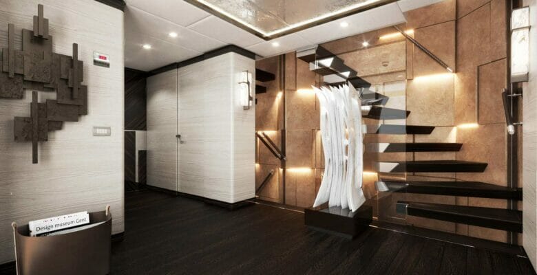 the Heesen Project Orion yacht interior design by Cristiano Gatto