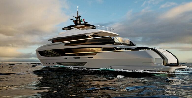 the Ocean King Doge 400 GT superyacht