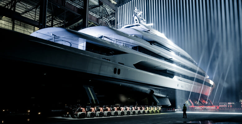 the Oceanco yacht H3
