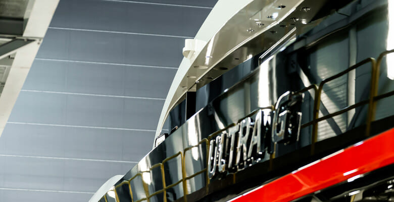 the Ultra G yacht at Heesen Yachts