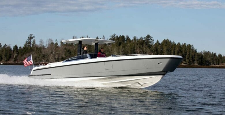 Hodgdon Tenders has a Beachlander tender under contract for a repeat superyacht client