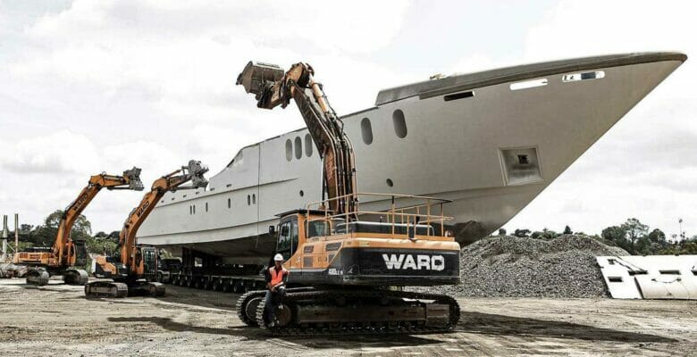 The Sensation superyacht saved from demolition