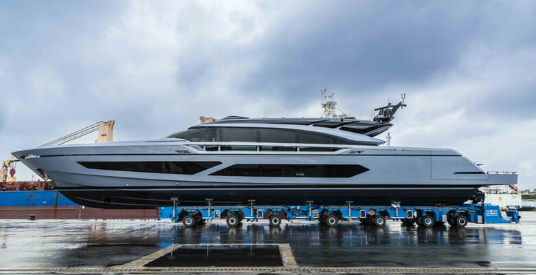 the first AB 120 yacht