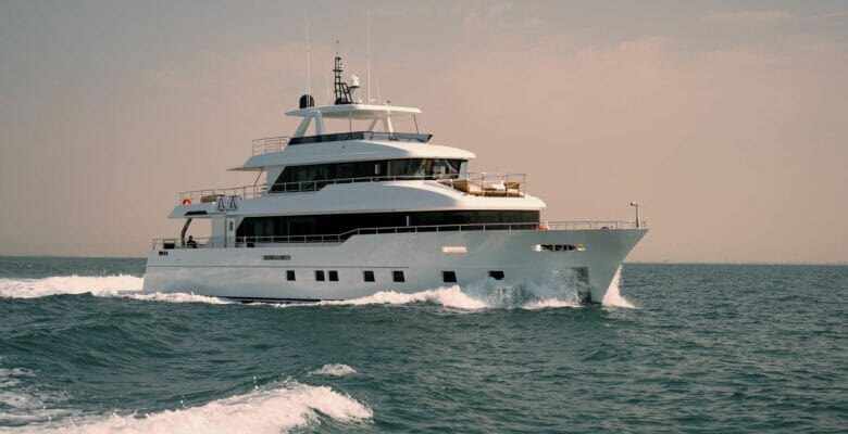 the Gulf Craft Nomad 101 yacht