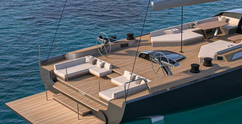 the SW100X yacht is an all seas cruiser