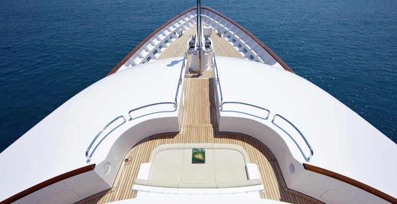 the 180-foot yacht Kahalani
