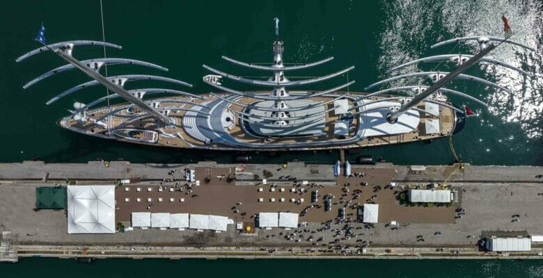 Lusben refitted the sailing superyacht Maltese Falcon