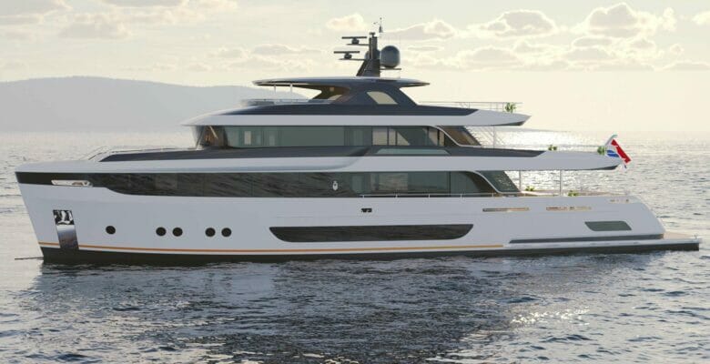 the Van der Valk superyacht Project Samba