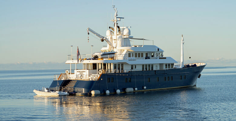 the yacht Northern Star