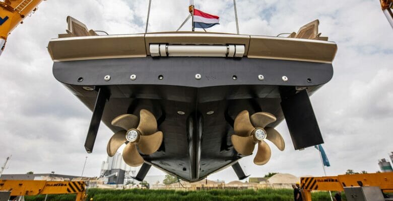 the launch of the Van der Valk Custom Pilot yacht