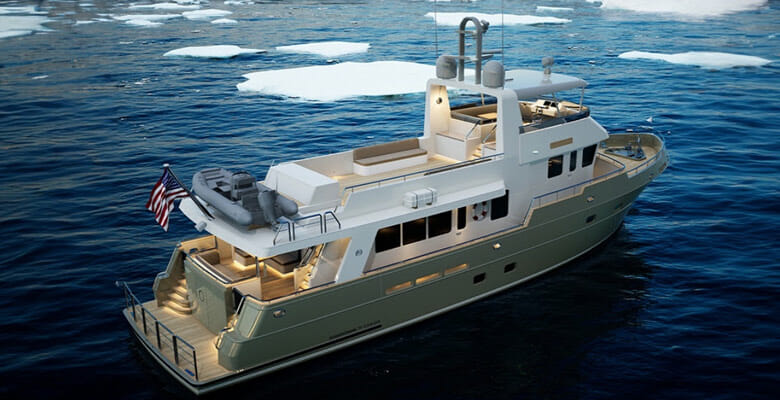 the Doggersbank 77 Offshore yacht is for an American
