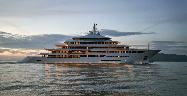 the Freire shipyard yacht Renaissance