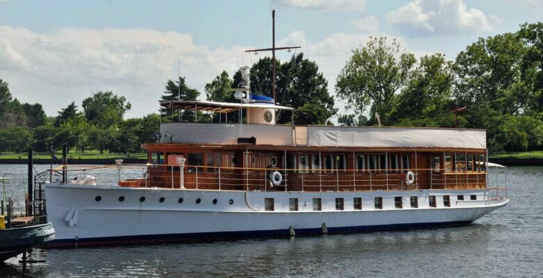 the Presidential yacht Sequoia