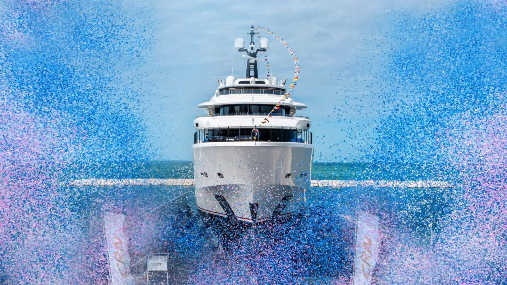 the CRN 139 superyacht