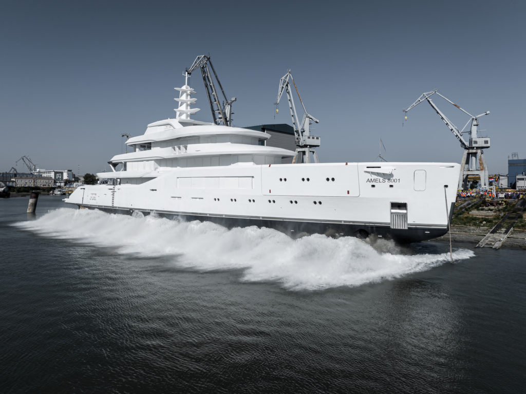 amels 80 yacht tech launch