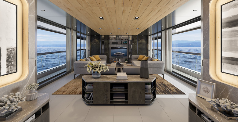 Columbus Atlantique 37 yacht hull #1 interior