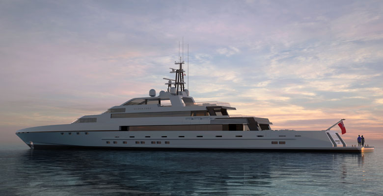 the yacht Silver Edge