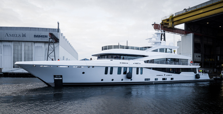 Amels 200 yacht hull 4