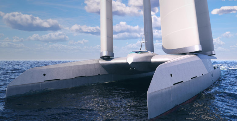 the Drift Energy MVY design is a catamaran