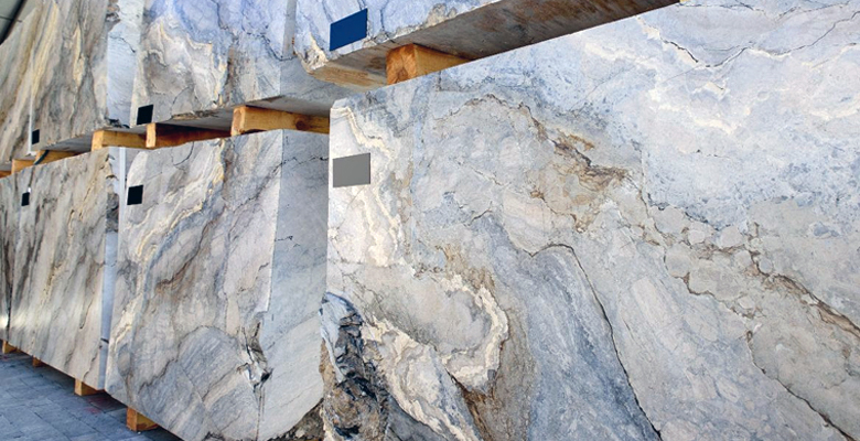 the marble for the yacht Project Setteesettanta