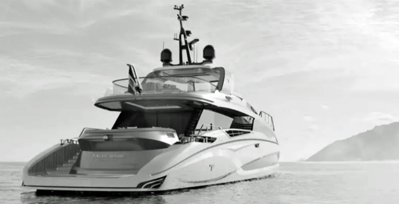 Tecnomar EVO 120 yacht by The Italian Sea Group