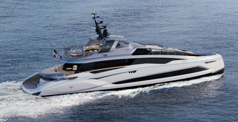 Tecnomar EVO 120 yacht by The Italian Sea Group