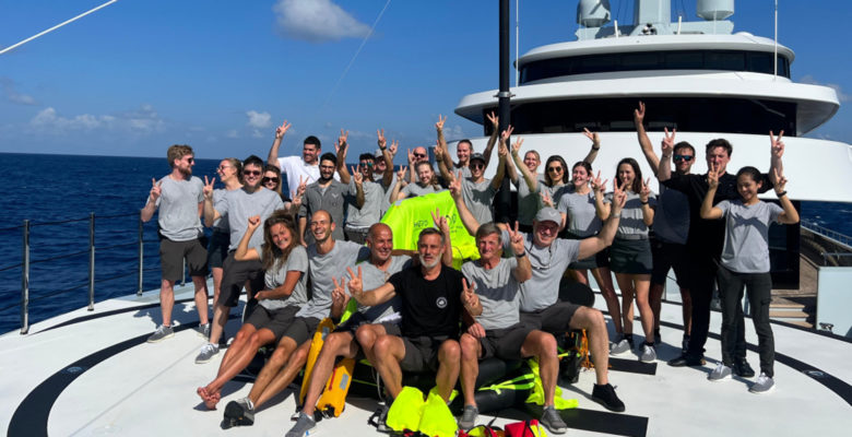 Victorious is among superyacht rescues at sea stories