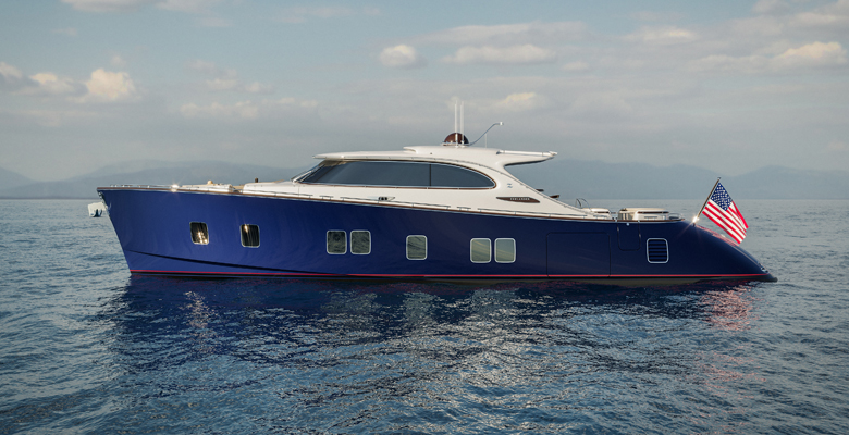 the Zeelander 8 yacht