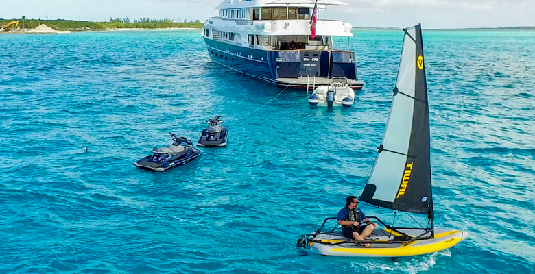the Tiwal sailing dinghy is in the FunAir More Fun section