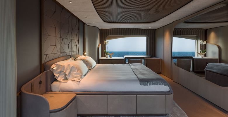 Maiora Exuma 35 yacht Pesa II master suite