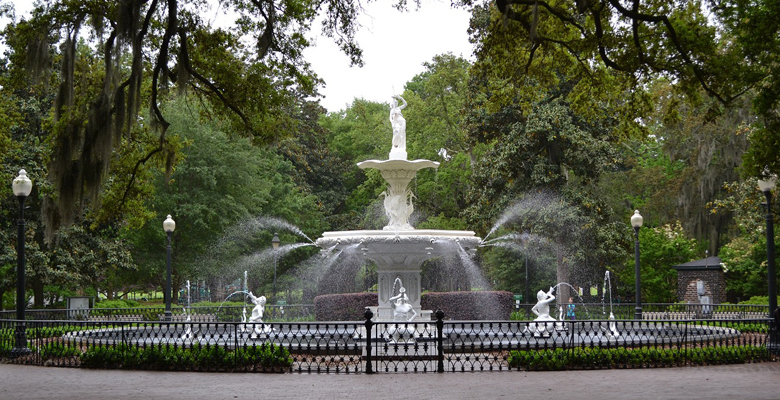 IGY Savannah Harbor Marina will be near famous Forsyth Park fountain