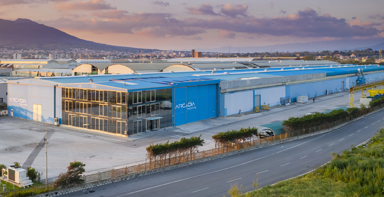 Arcadia Yachts shipyard