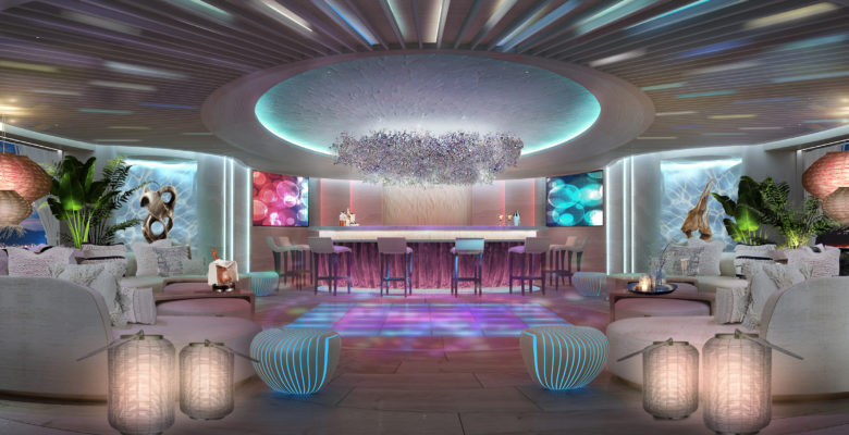 the Lurssen yacht Kismet has several bars