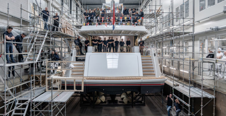 Mulder launches yacht Q43