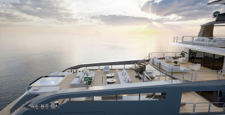 the Antonini Navi SUY 135 yacht