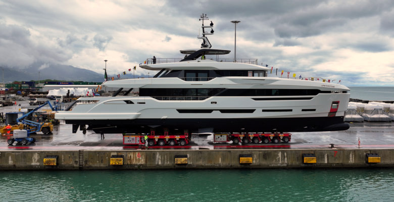 the Baglietto yacht Barbara Anne