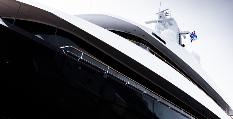 Feadship yacht Project 1012 launch
