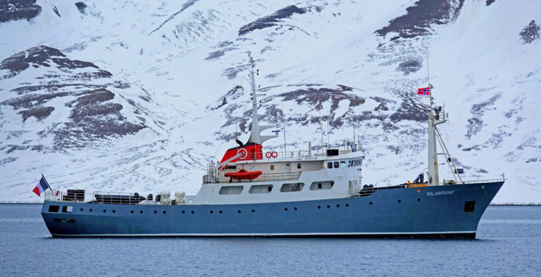 Polarfront is an adventure vessel