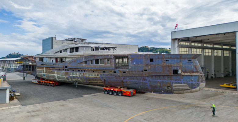 ISA Sportiva 66 yacht enters outfitting