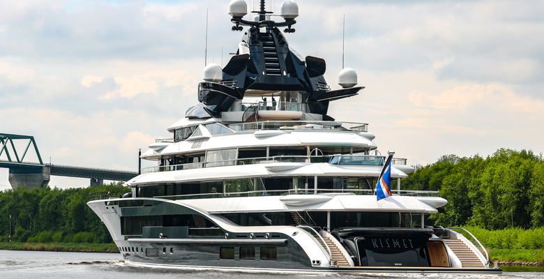 the yacht Kismet