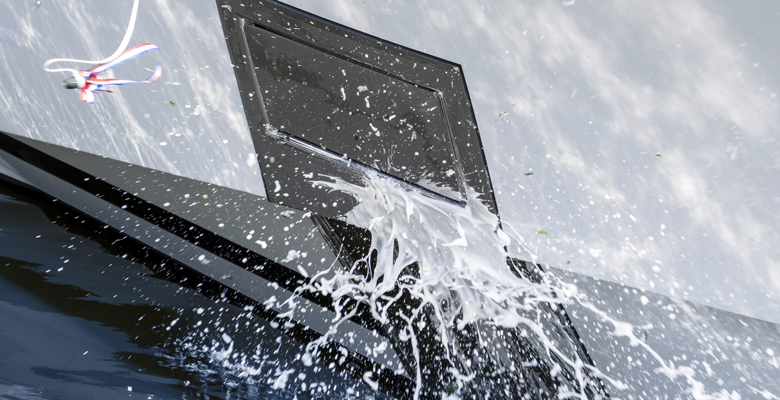 the Heesen yacht ALP christening