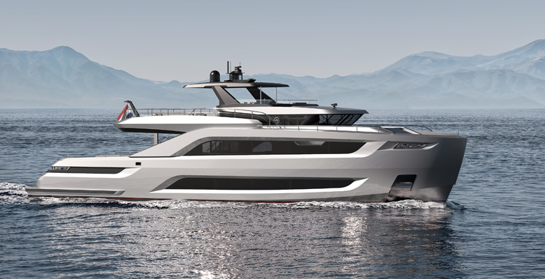 Holterman X-95 yacht