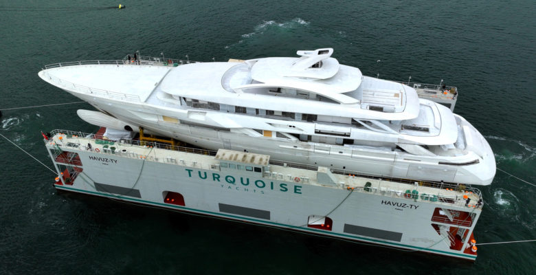 the yacht project Arrow at Turquoise Yachts