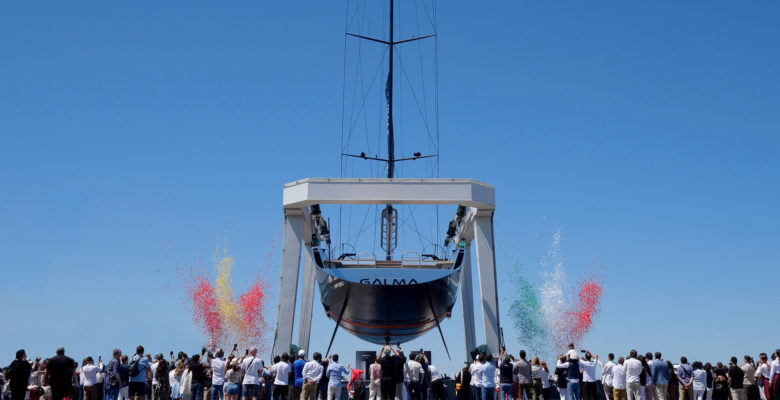 wally's first wallywind 110 yacht; she's among Monaco Yacht Show sailing-yacht debuts